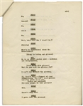 Moe Howard's 7pp. Script for an Appearance by The Three Stooges on Milton Berle's ''Texaco Star Theatre'' -- Likely for Their 10 October 1950 Appearance -- Very Good Condition